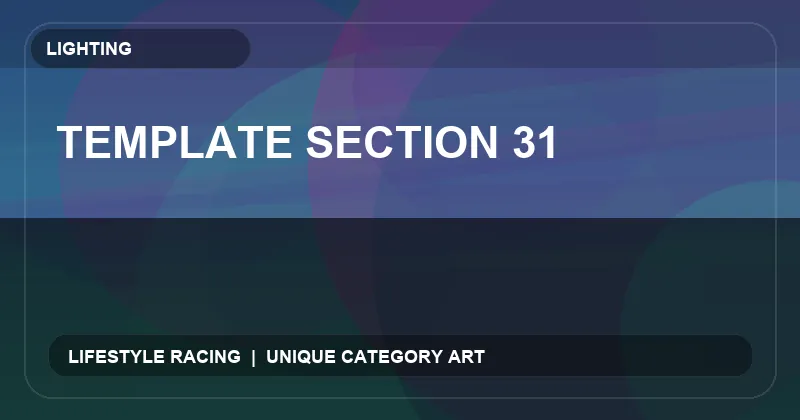 Template Section 31